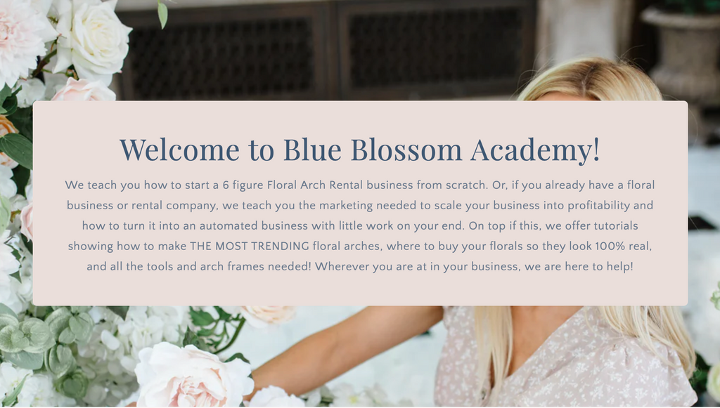 Blue Blossom Academy Courses