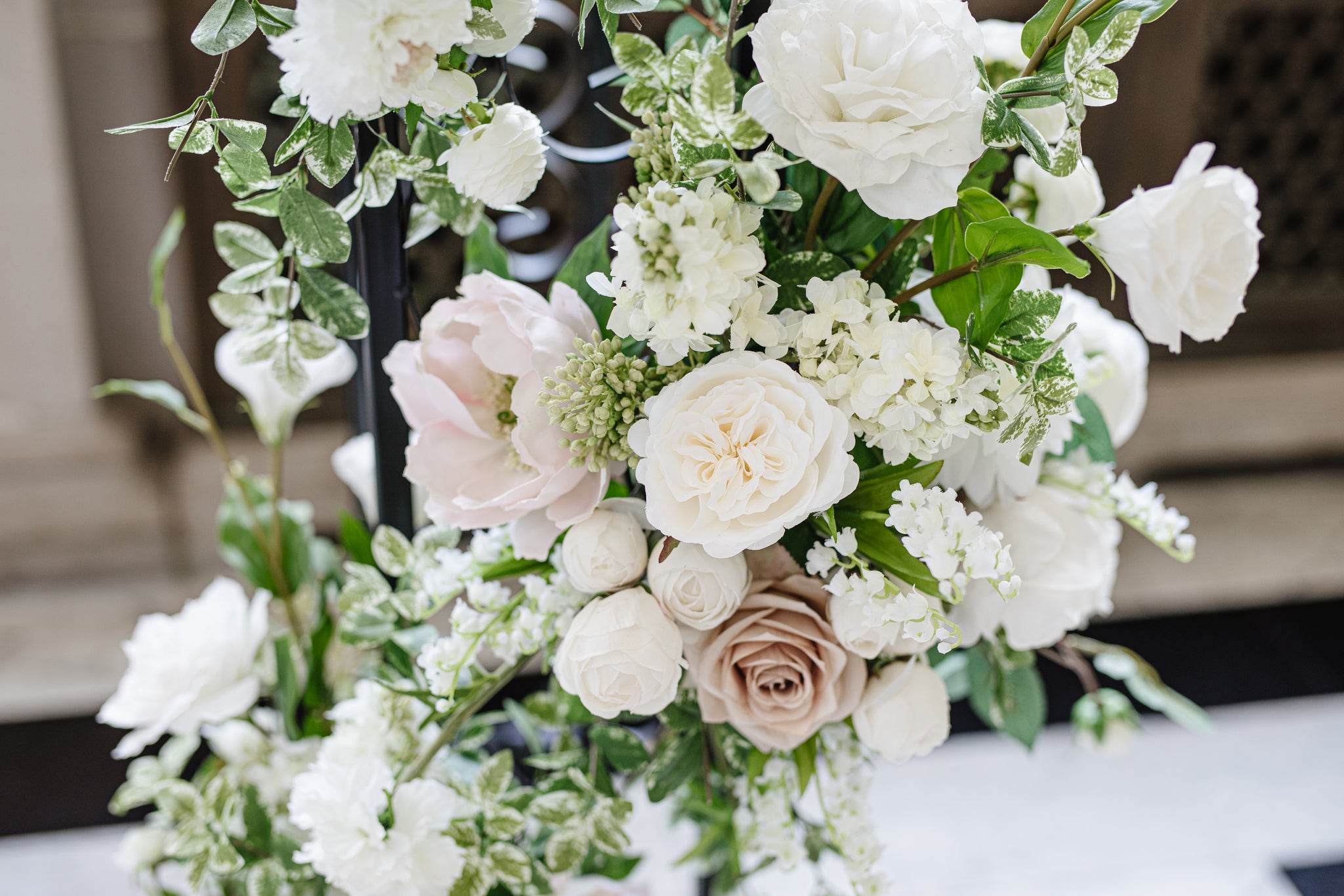 The Charlotte Arch. Flower Wedding Arch. – Blue Blossom Rentals 