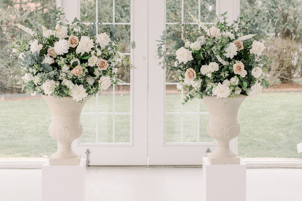 The Charlotte Floral Urns