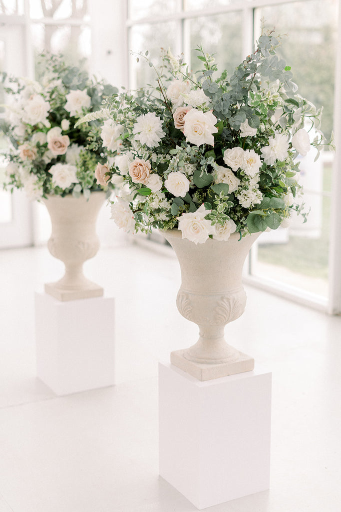 The Charlotte Floral Urns